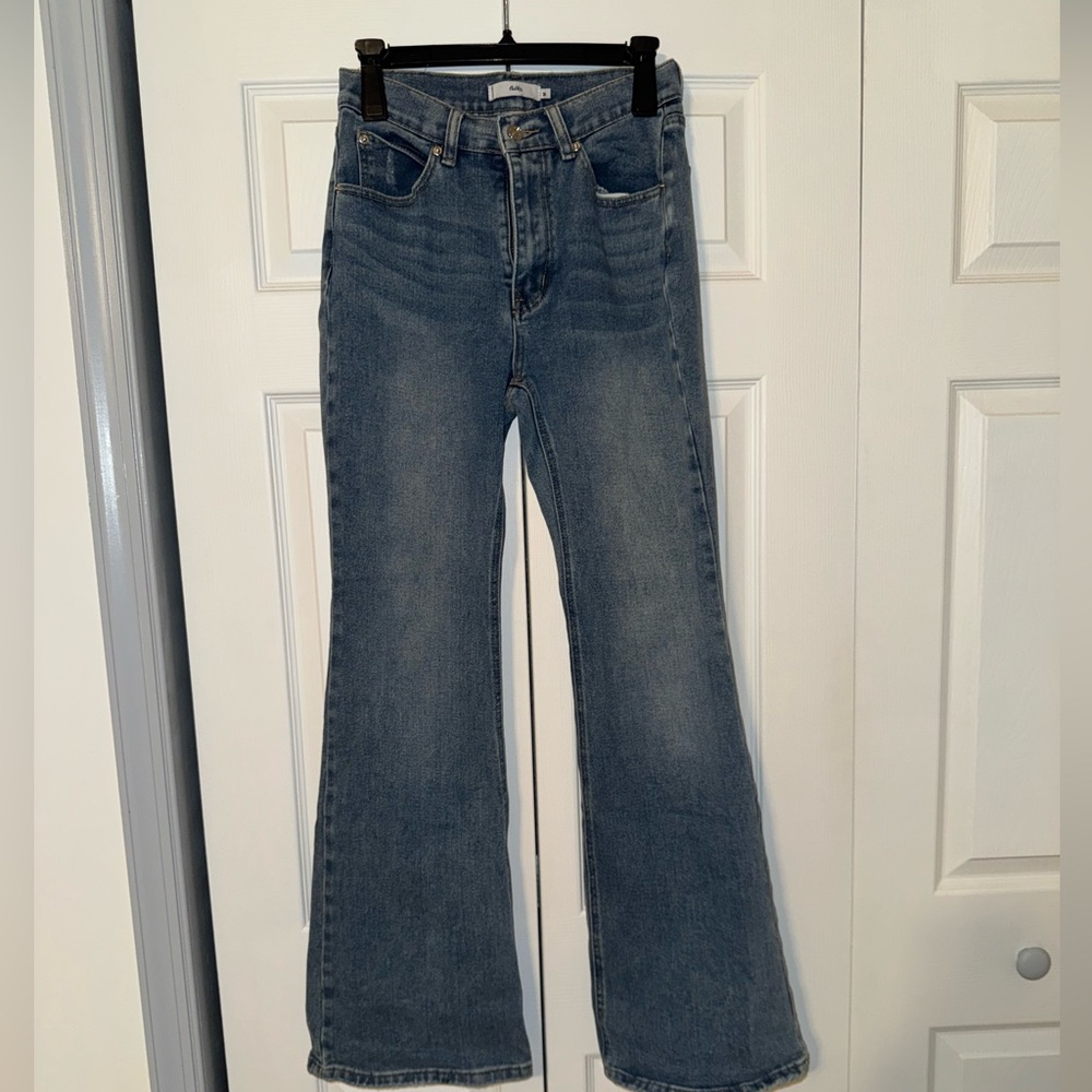 Adika Blue Flared Jeans